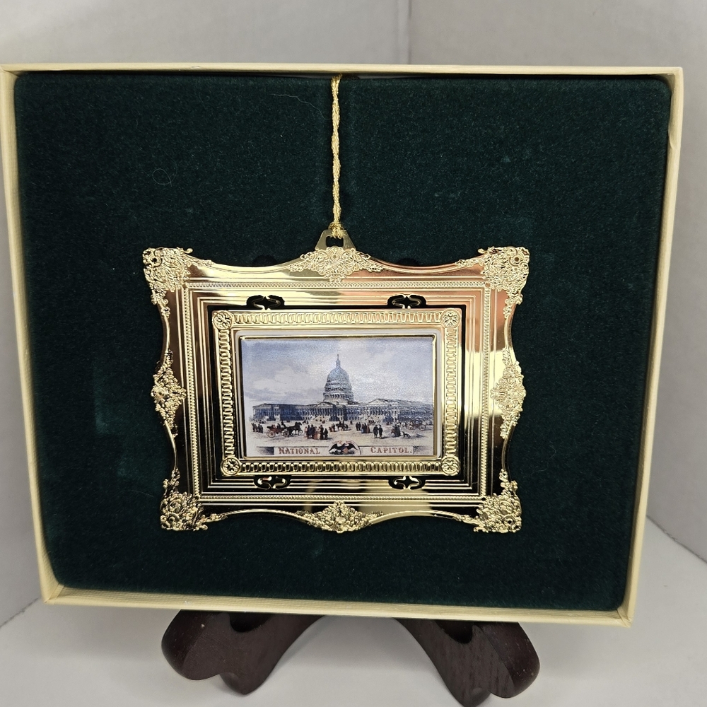 The Official 1996 United States Congressional Holiday Ornament With Box